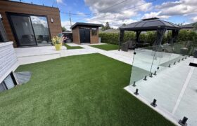 Cour arrière residentiel 1